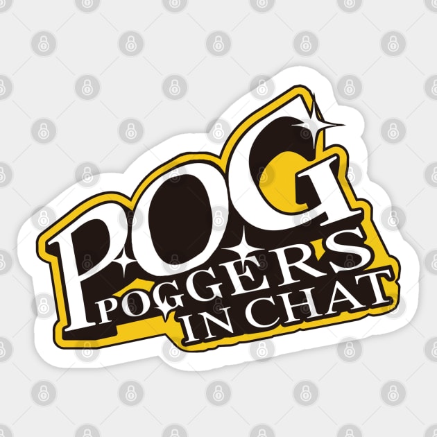 Persona 4 Golden Pog Sticker by crossroadsts